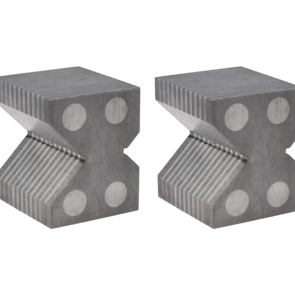 V-Block: 1-5/16" Max Capacity, 90° V Angle