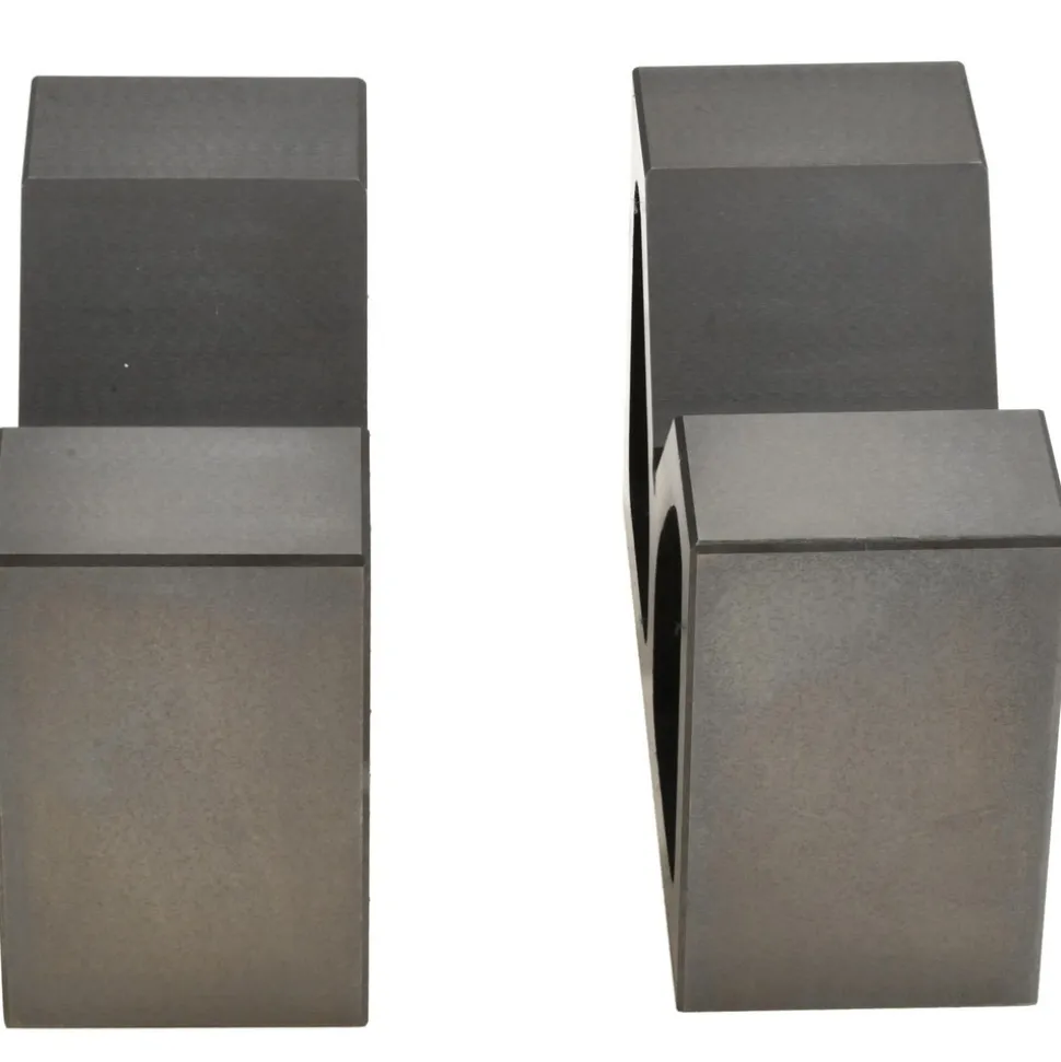 V-Block: 2-7/16" Max Capacity, 90° V Angle
