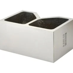 V-Block: 5-1/8" Max Capacity, 90° V Angle