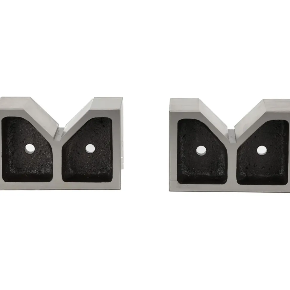 V-Block: 5" Max Capacity, 90° V Angle