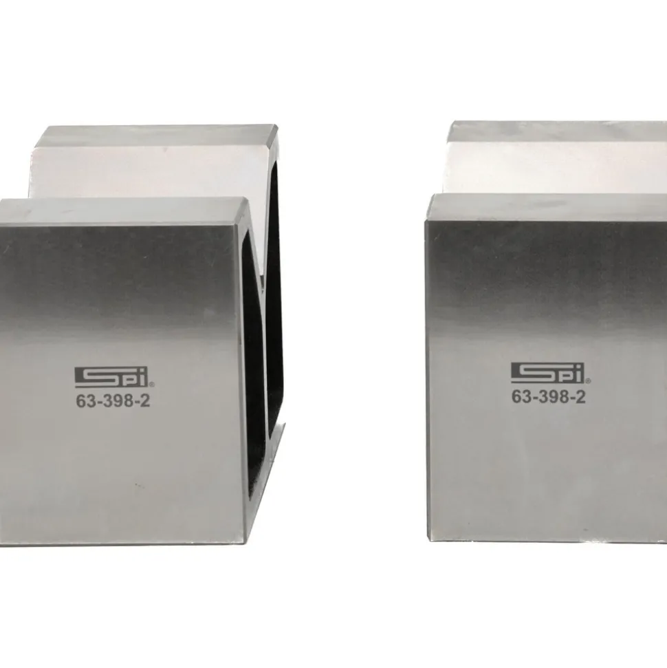 V-Block: 5" Max Capacity, 90° V Angle