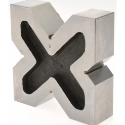 V-Block: 2" Max Capacity, 90° V Angle
