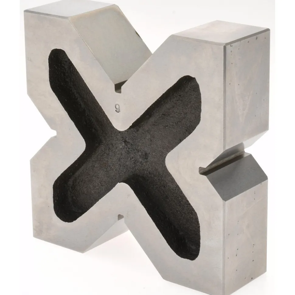 V-Block: 2" Max Capacity, 90° V Angle