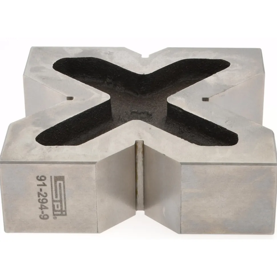 V-Block: 2" Max Capacity, 90° V Angle