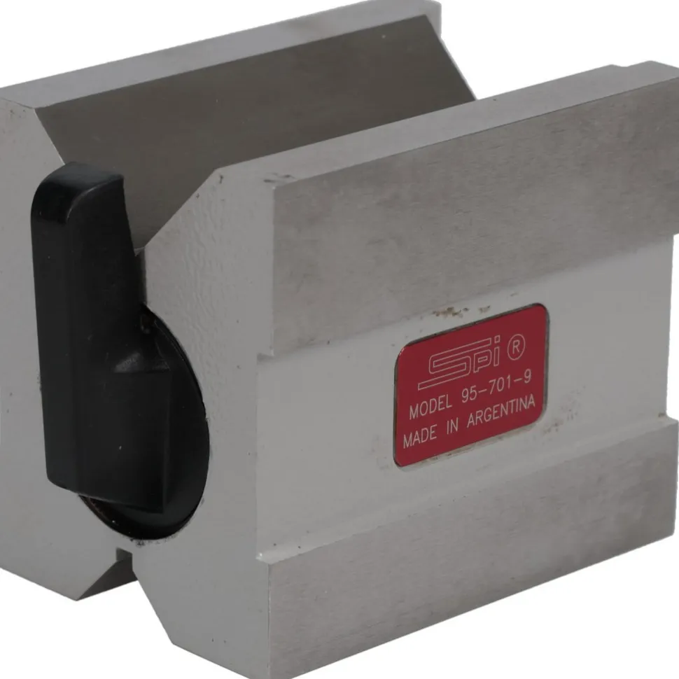 V-Block: 1-3/4" Max Capacity, 90° V Angle