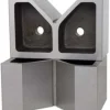 V-Block: 5" Max Capacity, 90° V Angle