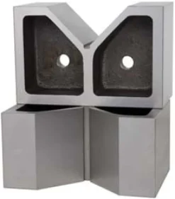 V-Block: 5" Max Capacity, 90° V Angle
