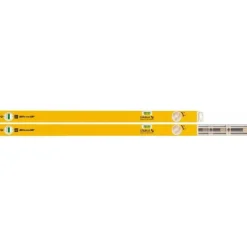 2 Vial, 59" Long, Aluminum Expandable Level