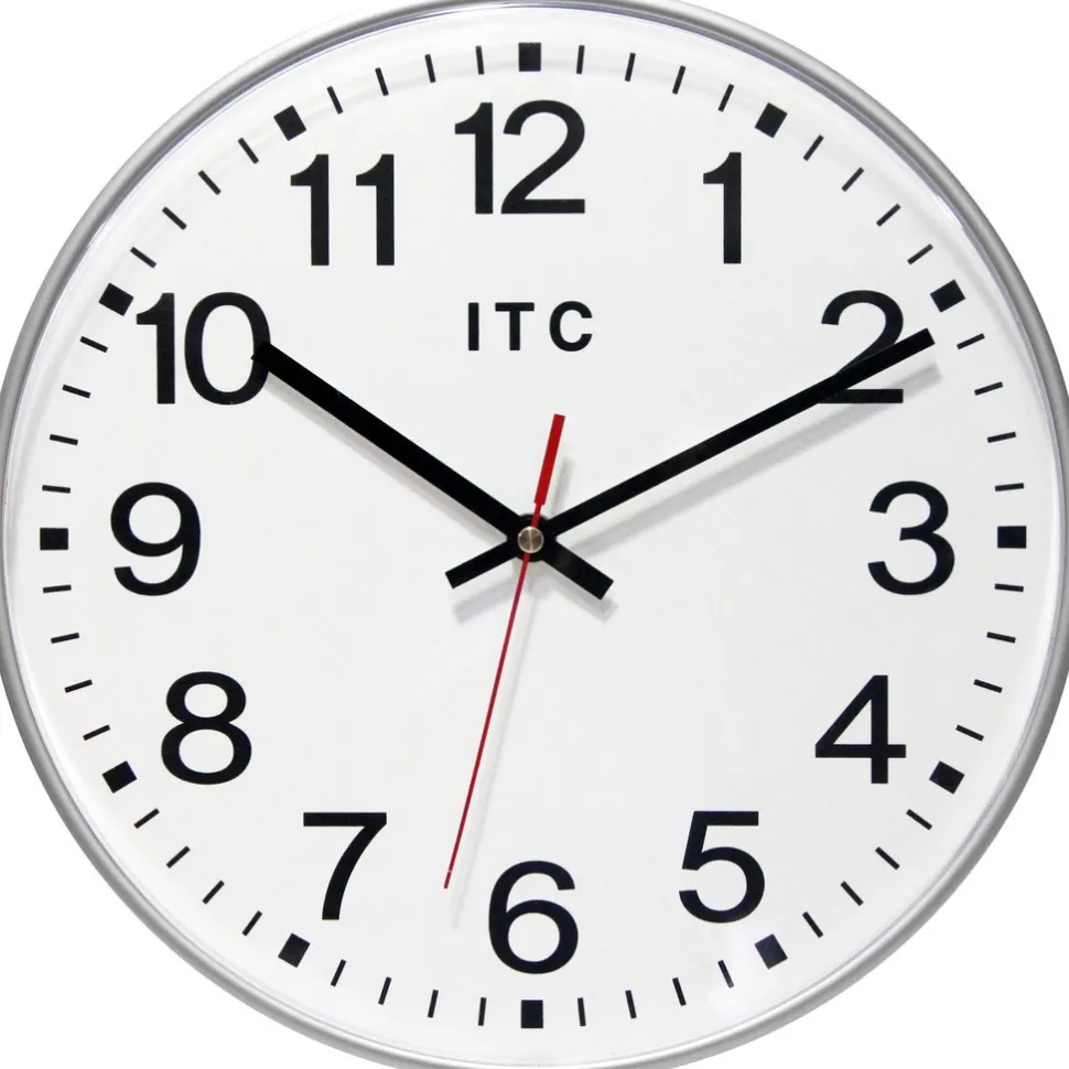 Wall Clocks: Clock Type: Dial; Display Type: Analog; Power Source: Battery; Clock Movement Control: Manual