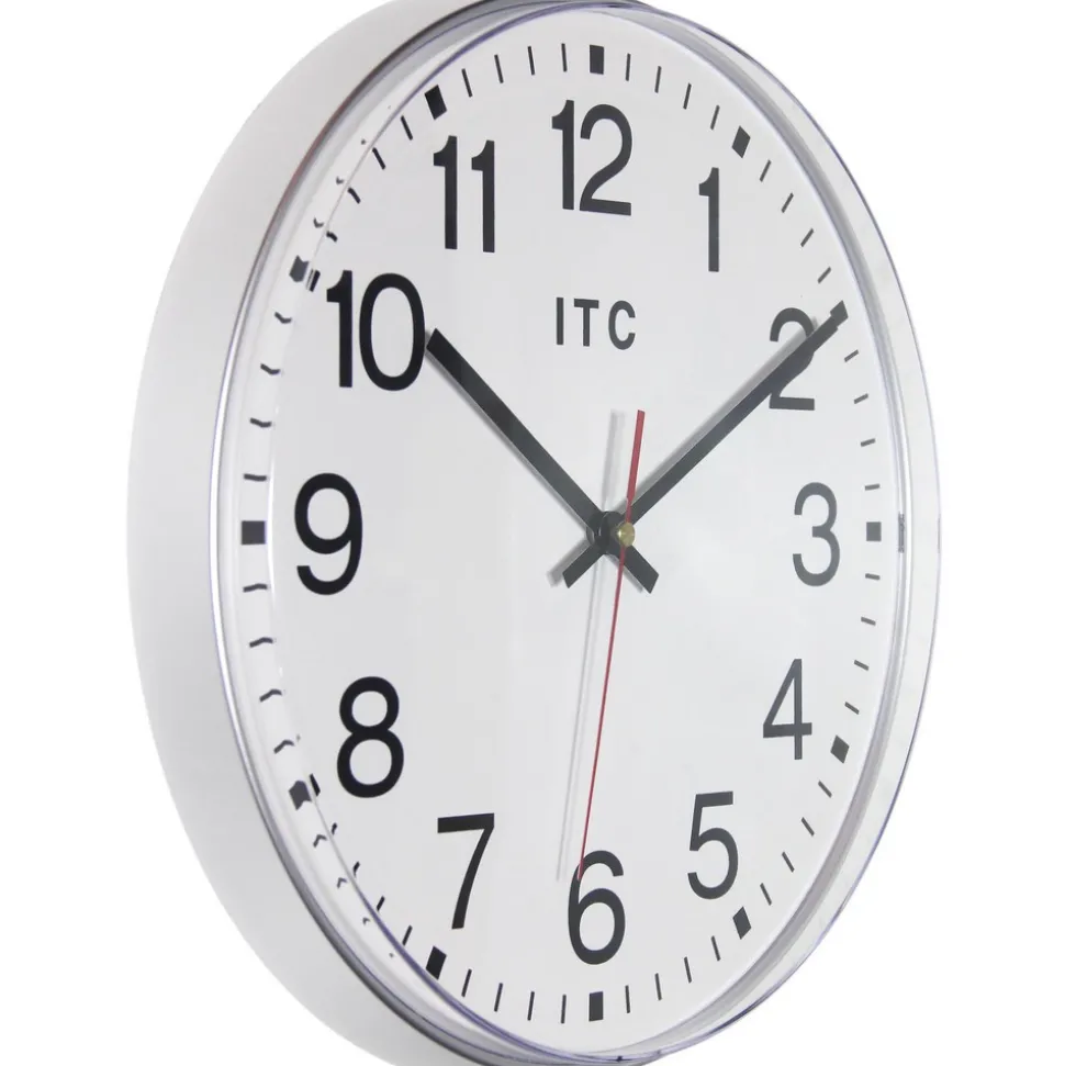 Wall Clocks: Clock Type: Dial; Display Type: Analog; Power Source: Battery; Clock Movement Control: Manual