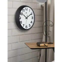 Wall Clocks: Clock Type: Dial; Display Type: Analog; Power Source: Battery; Clock Movement Control: Quartz