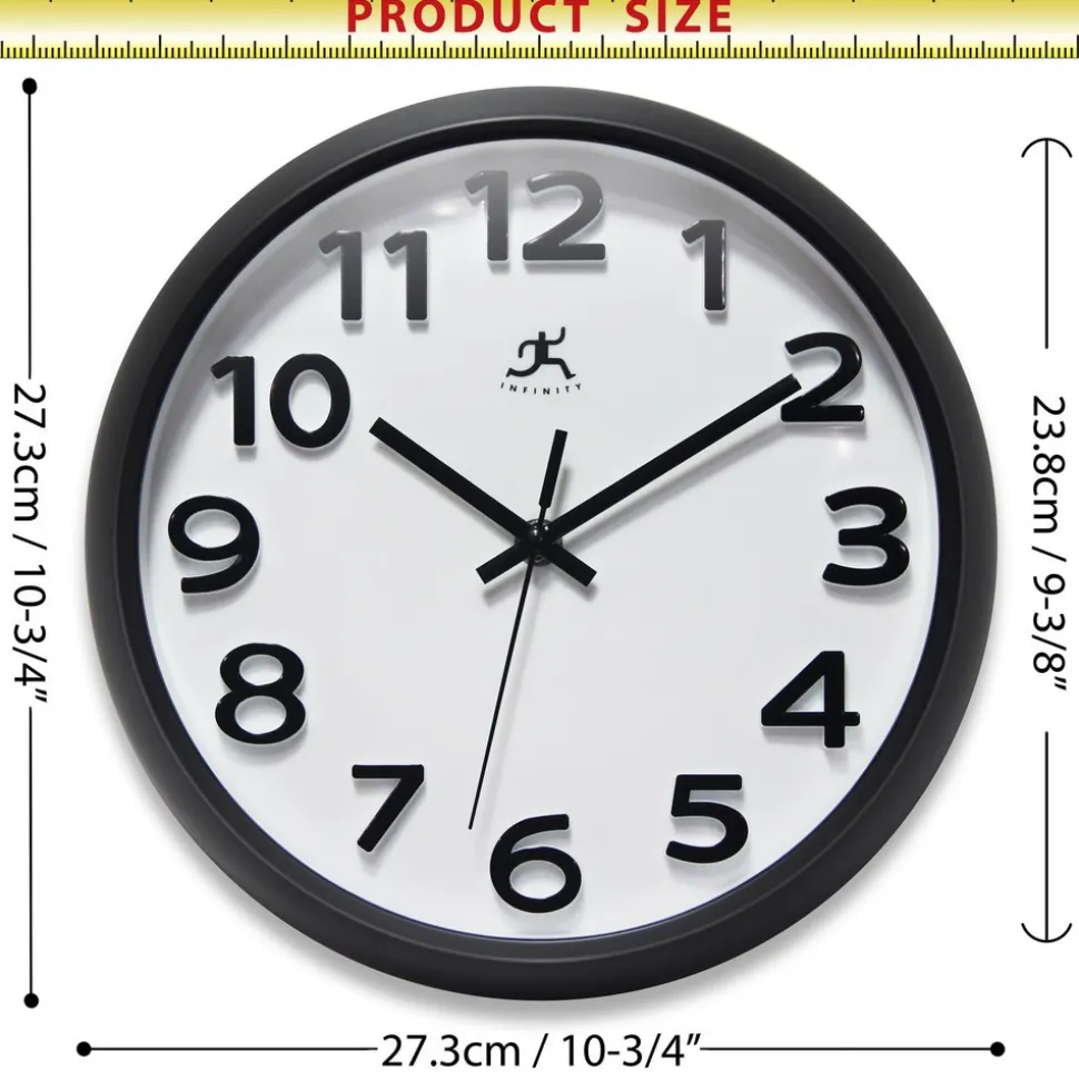 Wall Clocks: Clock Type: Dial; Display Type: Analog; Power Source: Battery; Clock Movement Control: Quartz