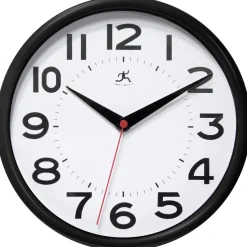 Wall Clocks: Clock Type: Dial; Display Type: Analog; Power Source: Battery; Clock Movement Control: Manual