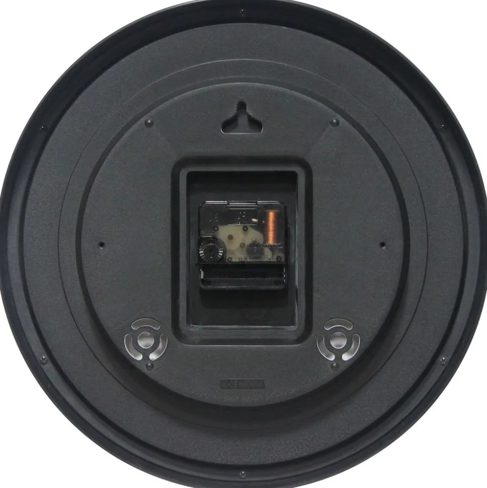 Wall Clocks: Clock Type: Dial; Display Type: Analog; Power Source: Battery; Clock Movement Control: Quartz