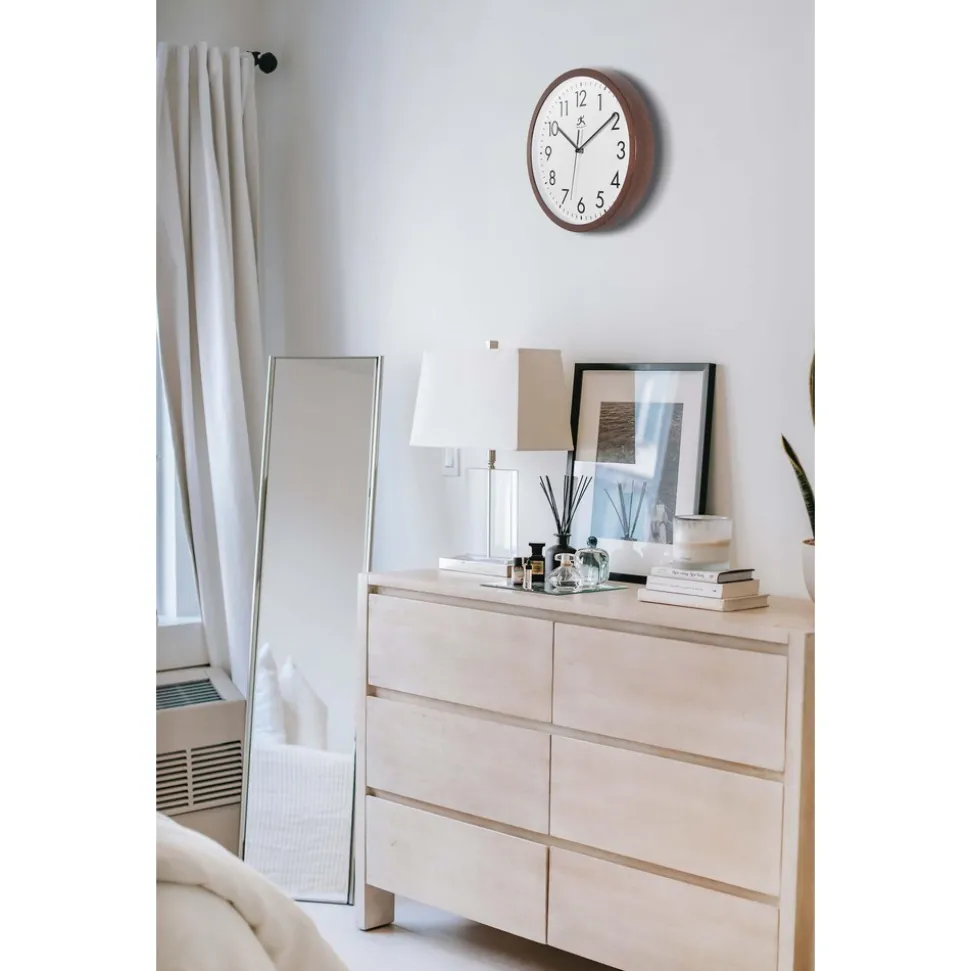 Wall Clocks: Clock Type: Dial; Display Type: Analog; Power Source: Battery; Clock Movement Control: Quartz