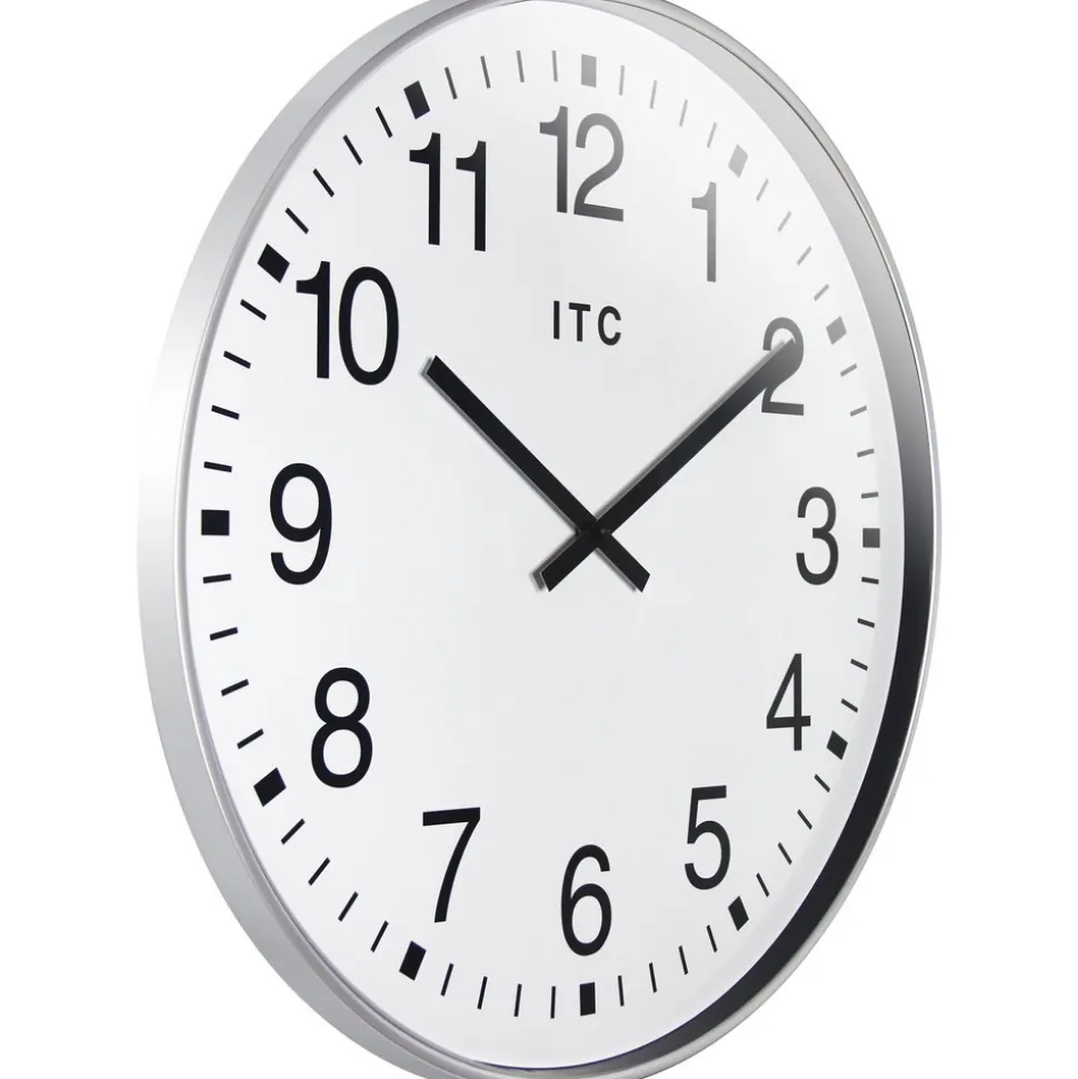 Wall Clocks: Clock Type: Dial; Display Type: Analog; Power Source: Battery; Clock Movement Control: Manual
