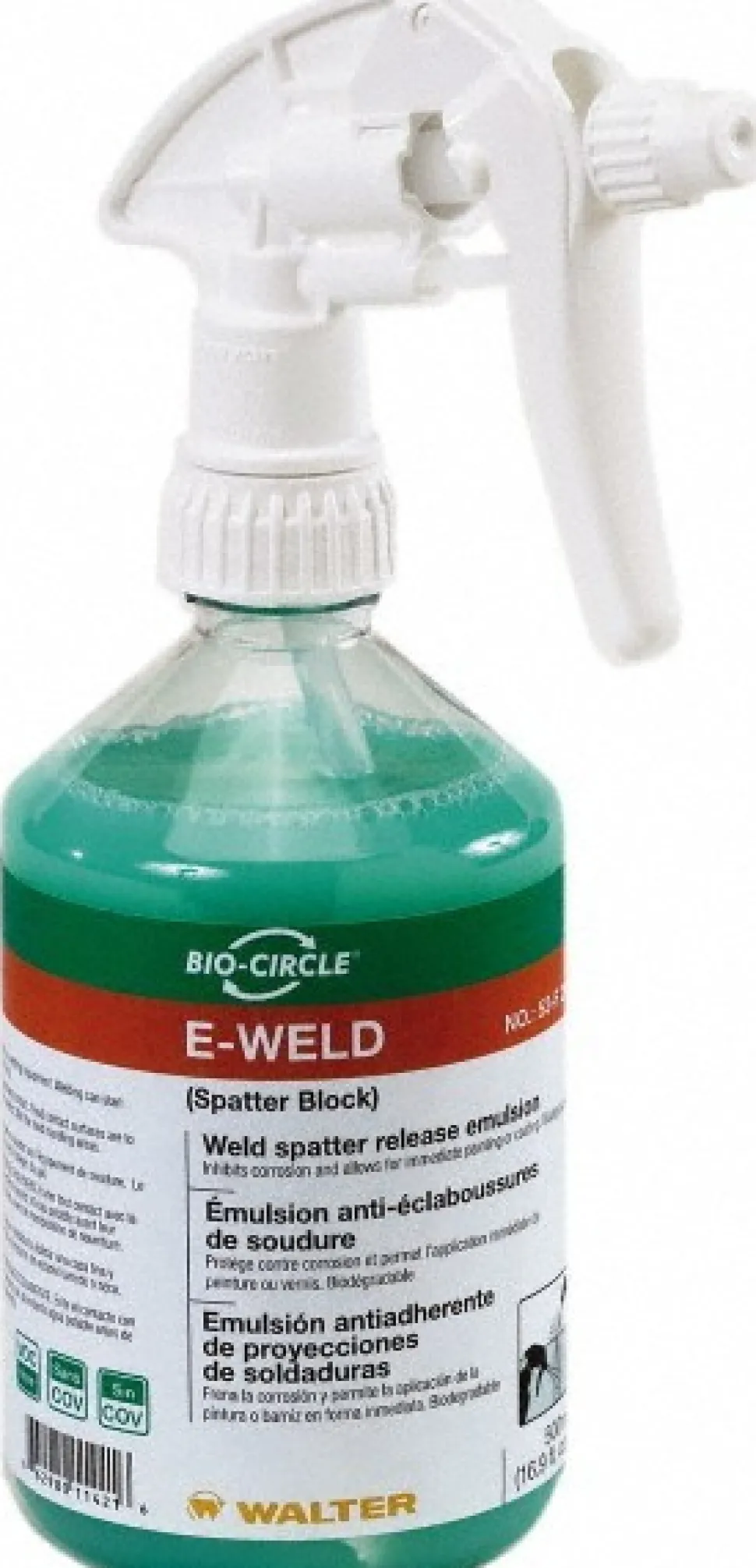 Water Based Anti-Spatter: 16.9 oz Spray Bottle