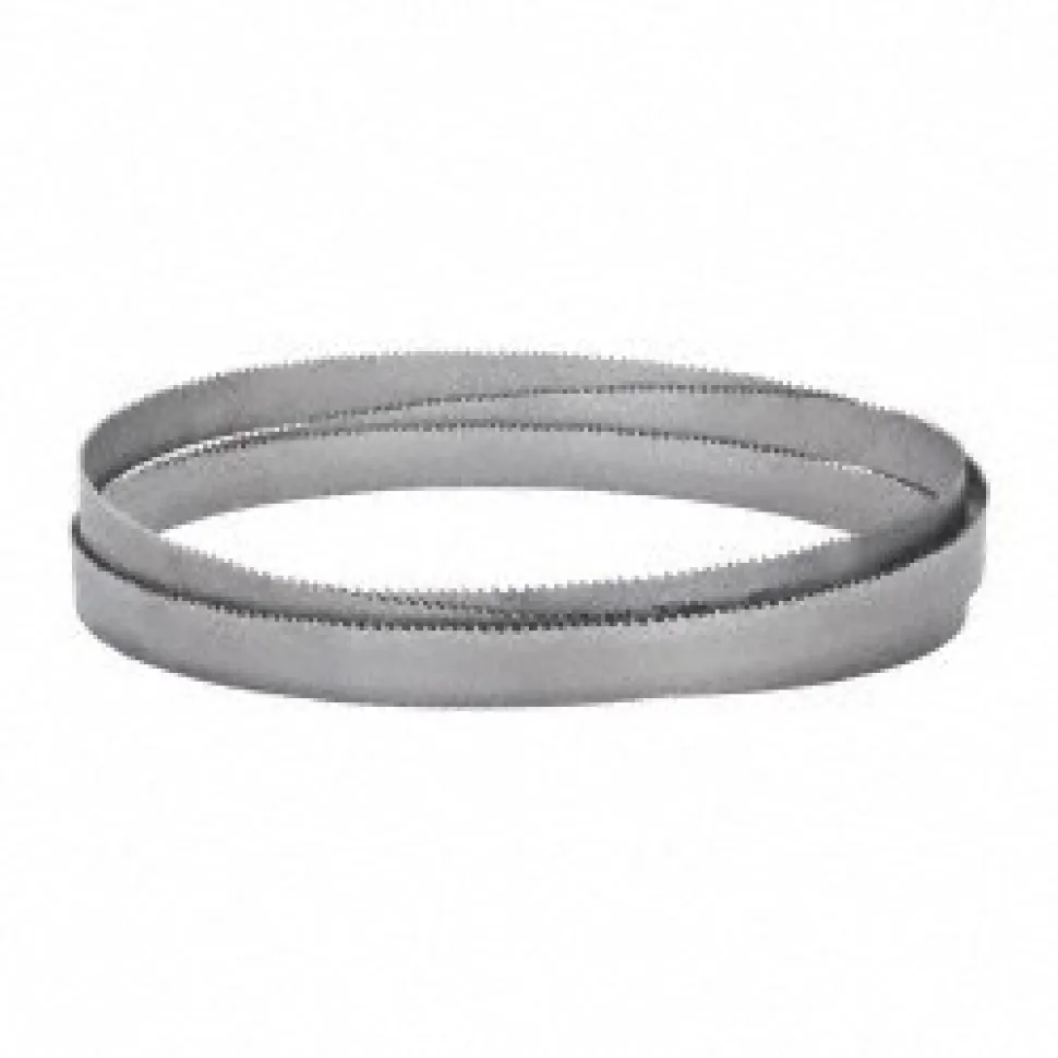 Welded Bandsaw Blade: 12' 6 Long x 1-1/4" Wide x 4 to 6 TPI