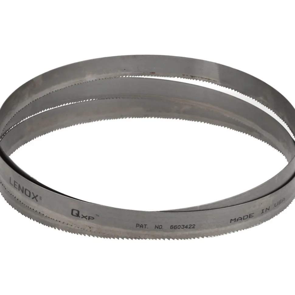 Welded Bandsaw Blade: 11' 6 Long x 1-1/4" Wide x 5 to 8 TPI