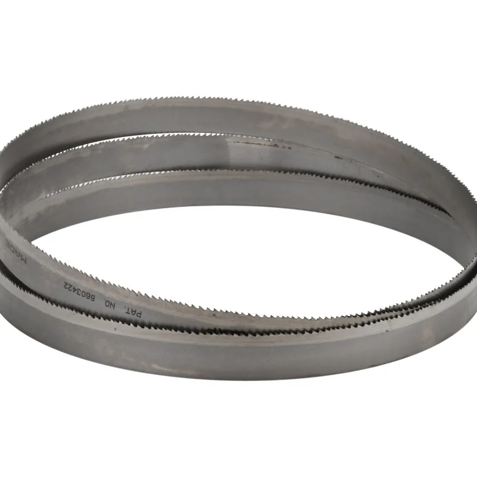 Welded Bandsaw Blade: 11' 6 Long x 1-1/4" Wide x 5 to 8 TPI