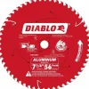 Wet & Dry Cut Saw Blade: 7-1/4" Dia, 5/8" Arbor Hole, 0.106" Kerf Width, 56 Teeth