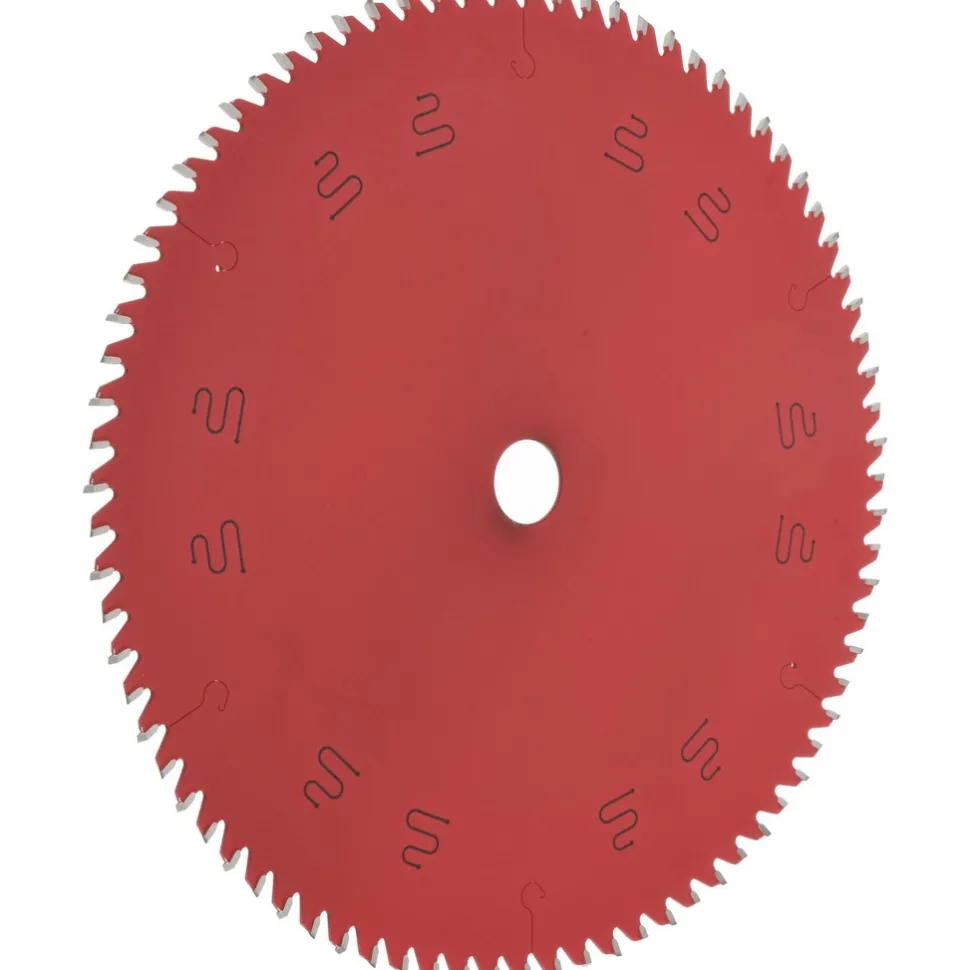 Wet & Dry Cut Saw Blade: 12" Dia, 1" Arbor Hole, 0.118" Kerf Width, 80 Teeth