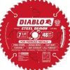 Wet & Dry Cut Saw Blade: 7-1/4" Dia, 5/8" Arbor Hole, 0.102" Kerf Width, 48 Teeth