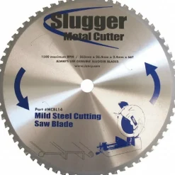 Wet & Dry Cut Saw Blade: 14" Dia, 1" Arbor Hole, 66 Teeth
