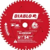 Wet & Dry Cut Saw Blade: 6-1/2" Dia, 5/8" Arbor Hole, 56 Teeth