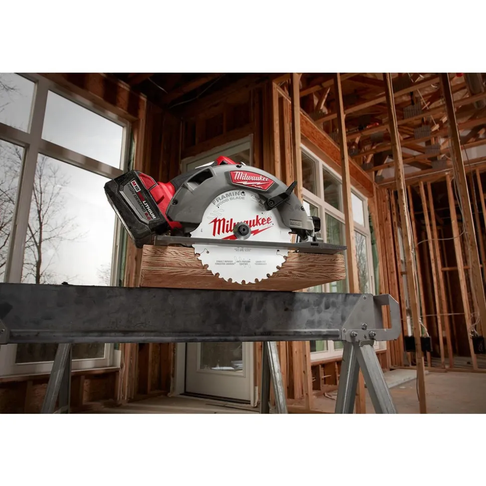 Wet & Dry Cut Saw Blade: 7-1/4" Dia, 5/8" Arbor Hole, 0.069" Kerf Width, 24 Teeth