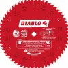 Wet & Dry Cut Saw Blade: 10" Dia, 5/8" Arbor Hole, 0.087" Kerf Width, 90 Teeth