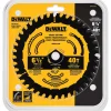 Wet & Dry Cut Saw Blade: 6-1/2" Dia, 5/8" Arbor Hole, 0.065" Kerf Width, 40 Teeth