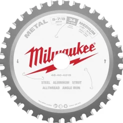 Wet & Dry Cut Saw Blade: 5-7/8" Dia, 20" Arbor Hole, 0.063" Kerf Width, 34 Teeth