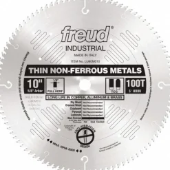 Wet & Dry Cut Saw Blade: 10" Dia, 5/8" Arbor Hole, 0.126" Kerf Width, 100 Teeth