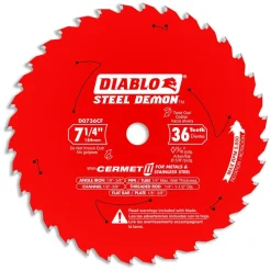 Wet & Dry-Cut Saw Blades: Blade Diameter (Inch): 7-1/4; Blade Material: Carbide-Tipped