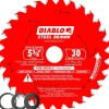 Wet & Dry-Cut Saw Blades: Blade Diameter (Inch): 5-3/8; Blade Material: Carbide-Tipped