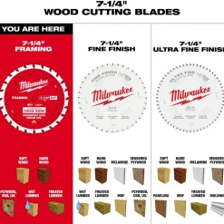 Wet & Dry-Cut Saw Blades: Blade Diameter (Inch): 7-1/4; Blade Material: Carbide Tipped