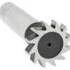 Woodruff Keyseat Cutter: 7/8" Cut Dia, 3/16" Cut Width, 1/2" Shank Dia, Straight Tooth