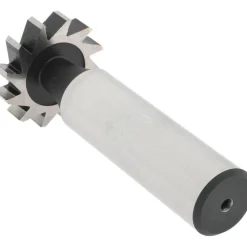 Woodruff Keyseat Cutter: 7/8" Cut Dia, 3/16" Cut Width, 1/2" Shank Dia, Straight Tooth