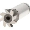 Woodruff Keyseat Cutter: 5/8" Cut Dia, 5/32" Cut Width, 1/2" Shank Dia, Staggered Tooth