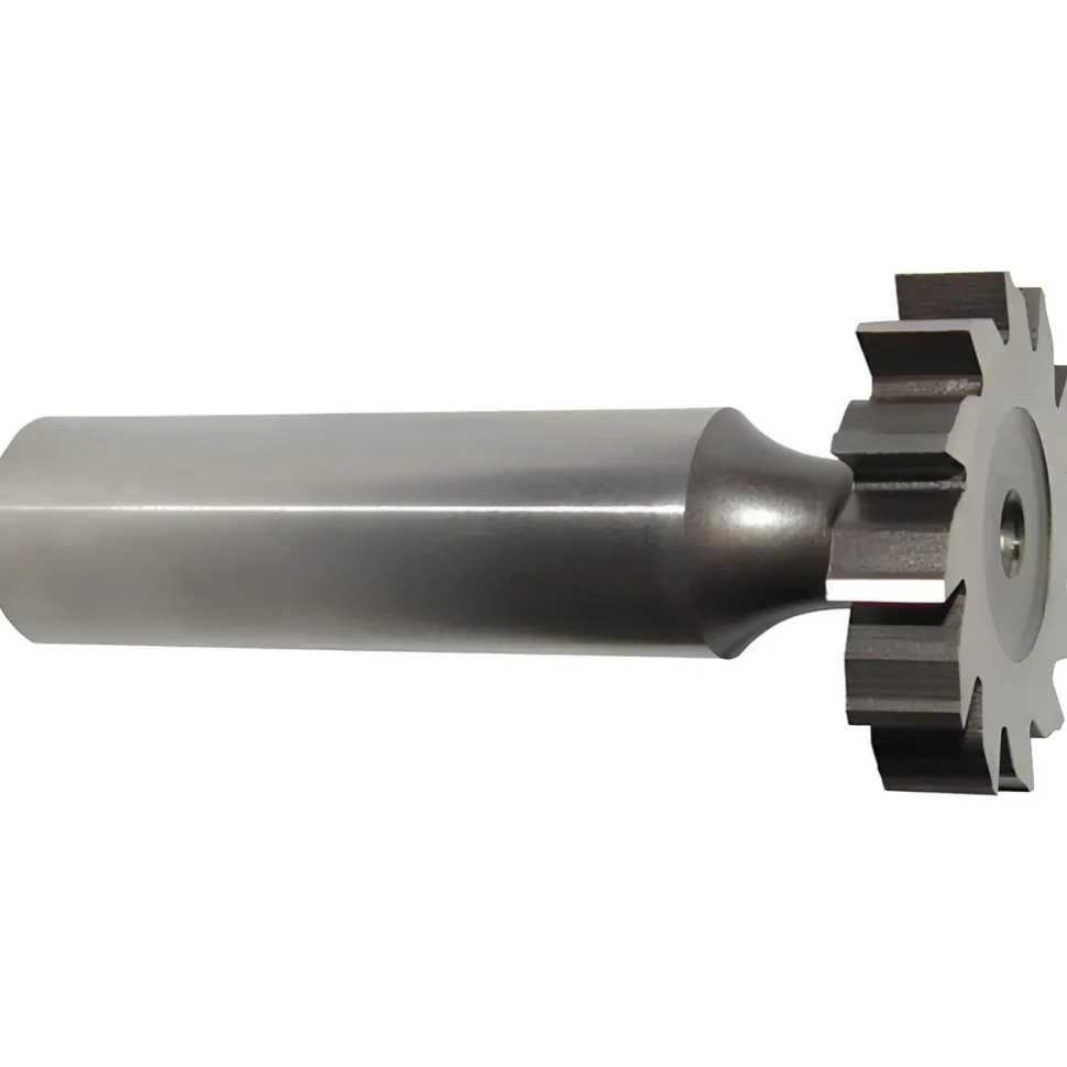 Woodruff Keyseat Cutter: 7/8" Cut Dia, 5/32" Cut Width, 1/2" Shank Dia, Straight Tooth