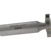 Woodruff Keyseat Cutter: 1" Cut Dia, 3/16" Cut Width, 1/2" Shank Dia, Straight Tooth