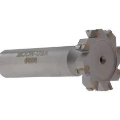 Woodruff Keyseat Cutter: 1" Cut Dia, 3/16" Cut Width, 1/2" Shank Dia, Straight Tooth