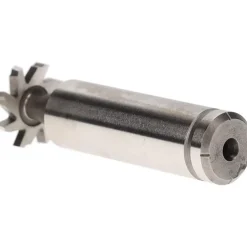 Woodruff Keyseat Cutter: 5/8" Cut Dia, 3/32" Cut Width, 1/2" Shank Dia, Staggered Tooth