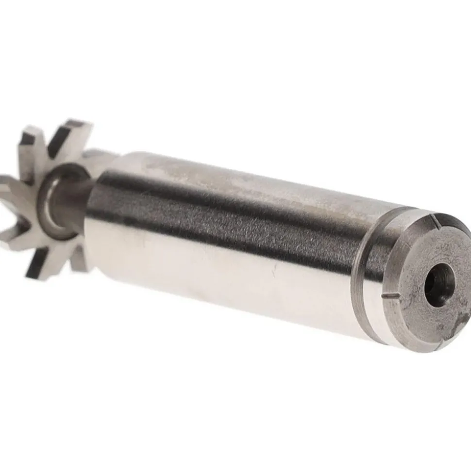 Woodruff Keyseat Cutter: 5/8" Cut Dia, 3/32" Cut Width, 1/2" Shank Dia, Staggered Tooth