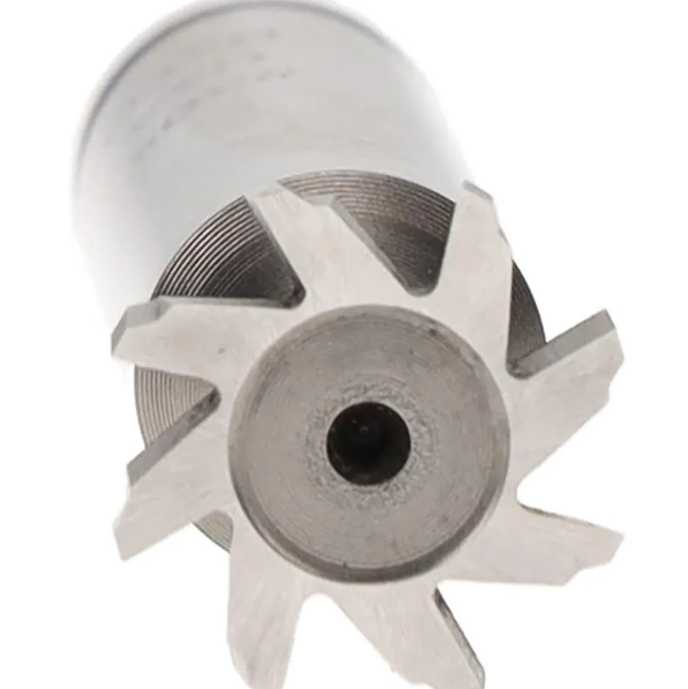 Woodruff Keyseat Cutter: 5/8" Cut Dia, 3/32" Cut Width, 1/2" Shank Dia, Staggered Tooth