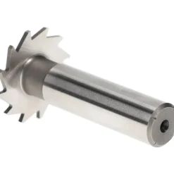 Woodruff Keyseat Cutter: 1-1/8" Cut Dia, 1/16" Cut Width, 1/2" Shank Dia, Straight Tooth