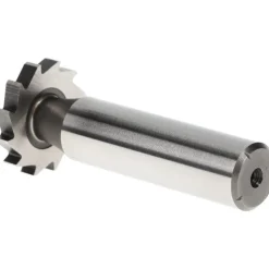 Woodruff Keyseat Cutter: 7/8" Cut Dia, 9/64" Cut Width, 1/2" Shank Dia, Straight Tooth