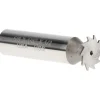 Woodruff Keyseat Cutter: 5/8" Cut Dia, 1/32" Cut Width, 1/2" Shank Dia, Straight Tooth