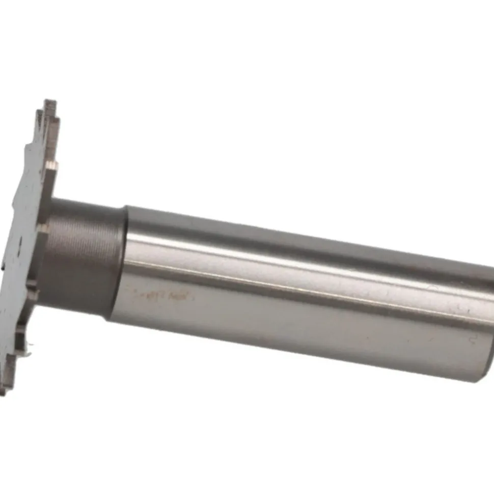 Woodruff Keyseat Cutter: 1-1/4" Cut Dia, 3/64" Cut Width, 1/2" Shank Dia, Straight Tooth